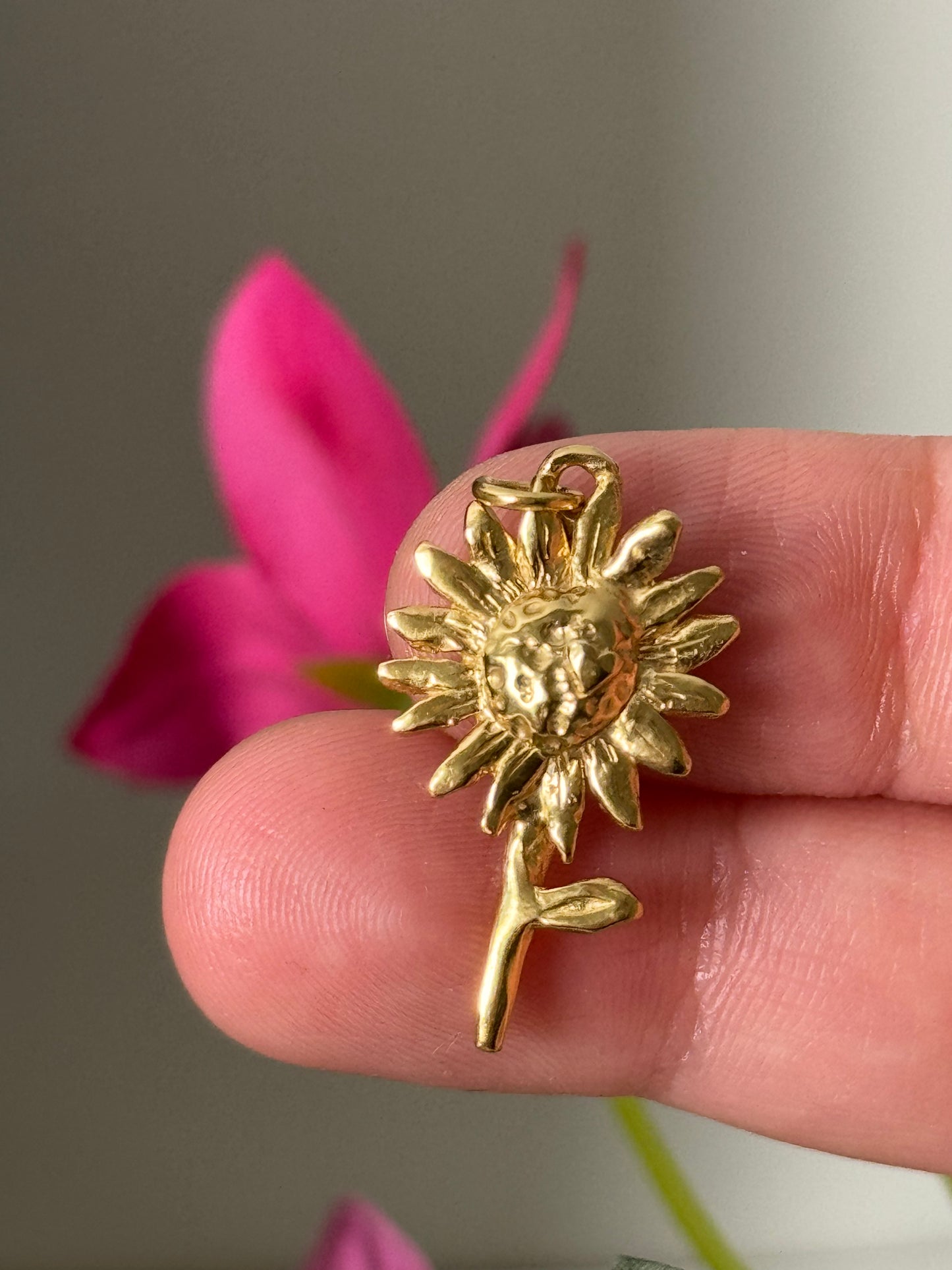 Sunflower Necklace