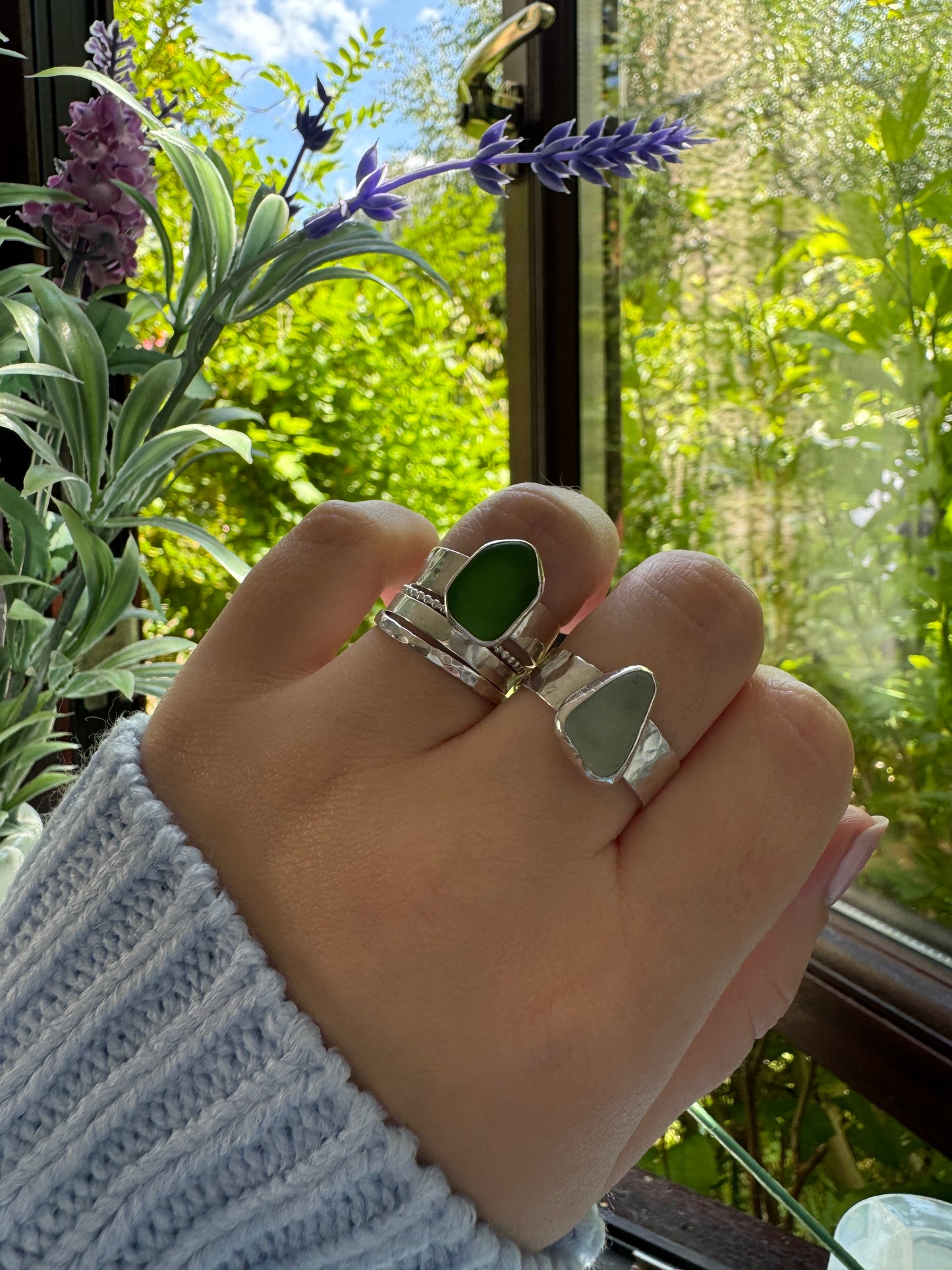 Chunky Sea Glass Ring Workshop