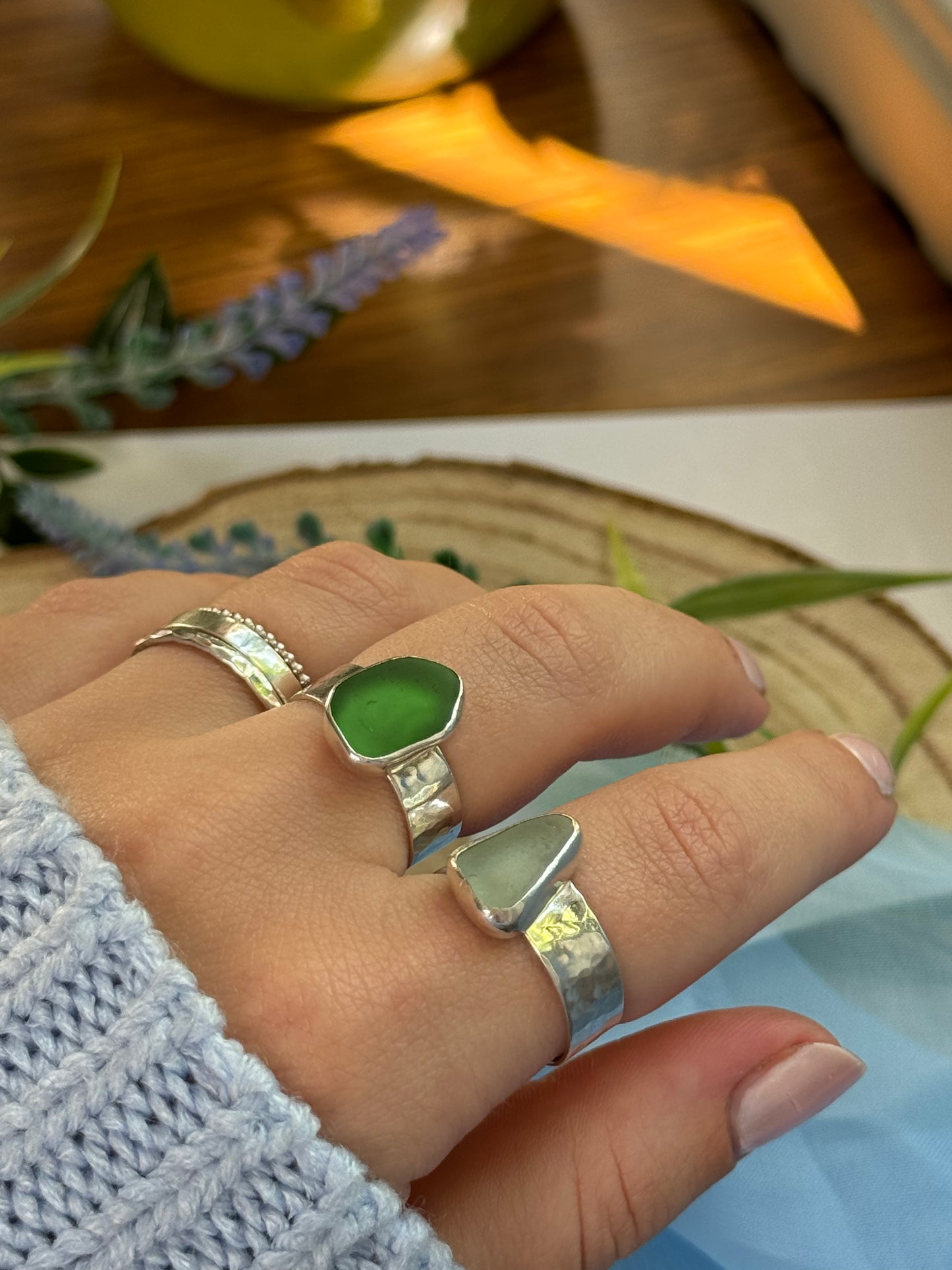 Chunky Sea Glass Ring Workshop