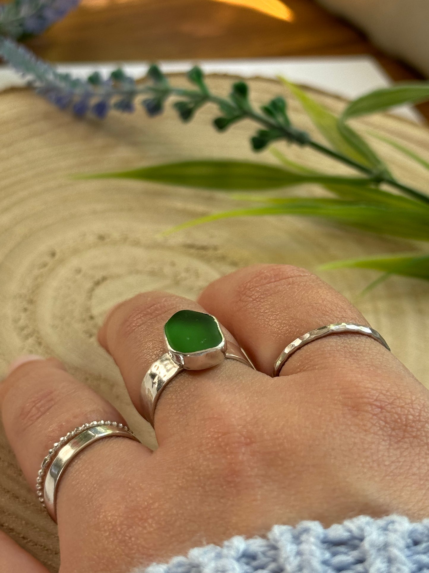 Chunky Sea Glass Ring Workshop