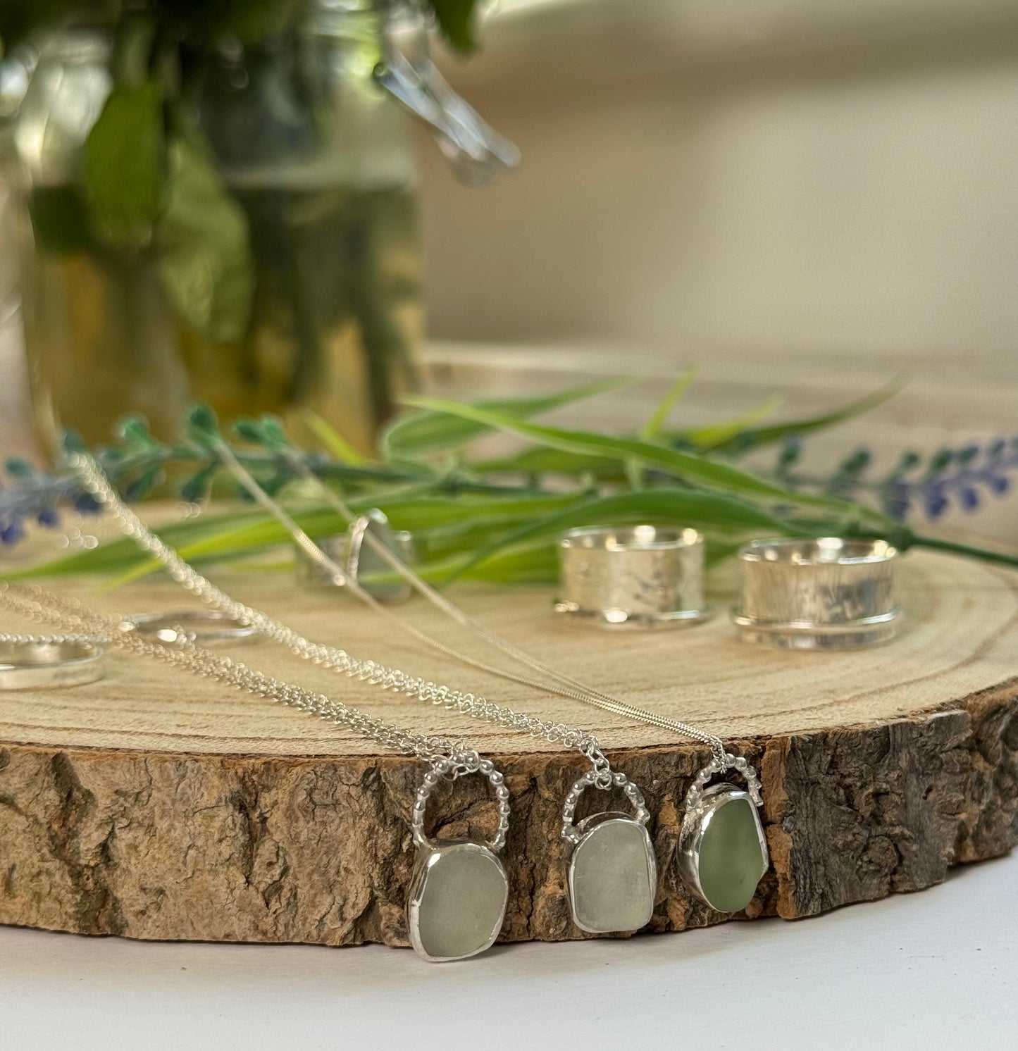 Small Sea Glass Necklace Workshop