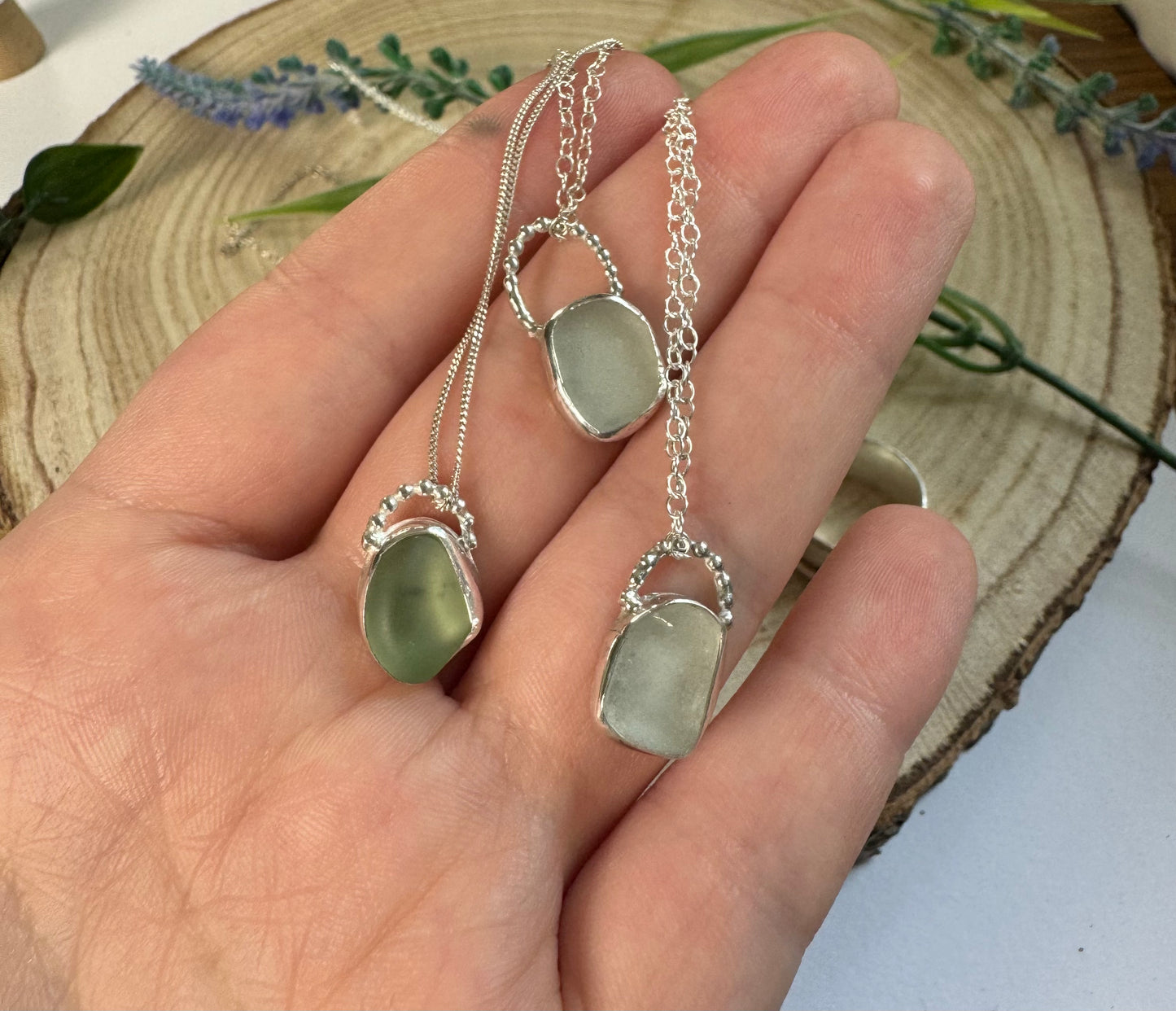 Small Sea Glass Necklace Workshop