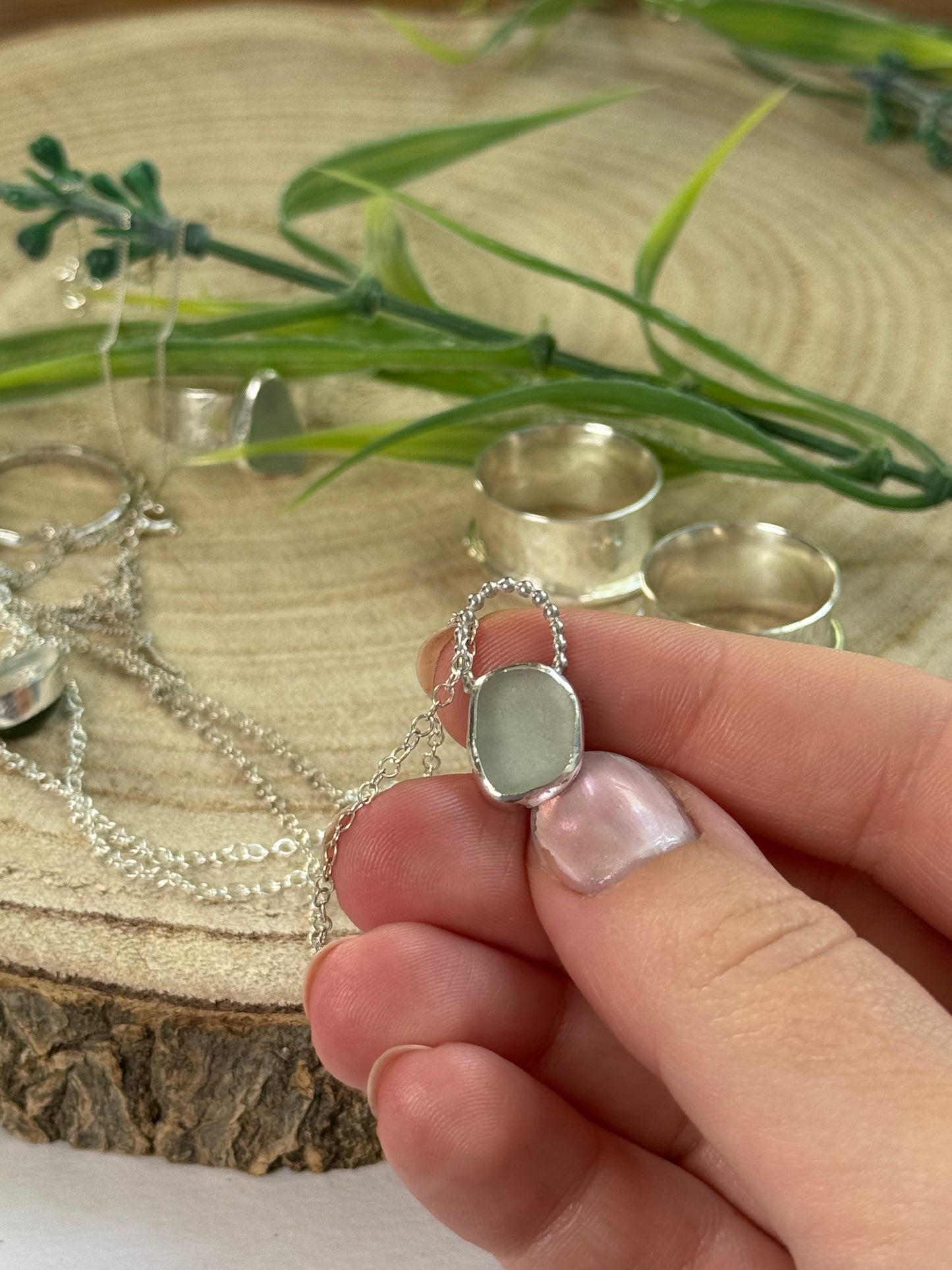 Small Sea Glass Necklace Workshop
