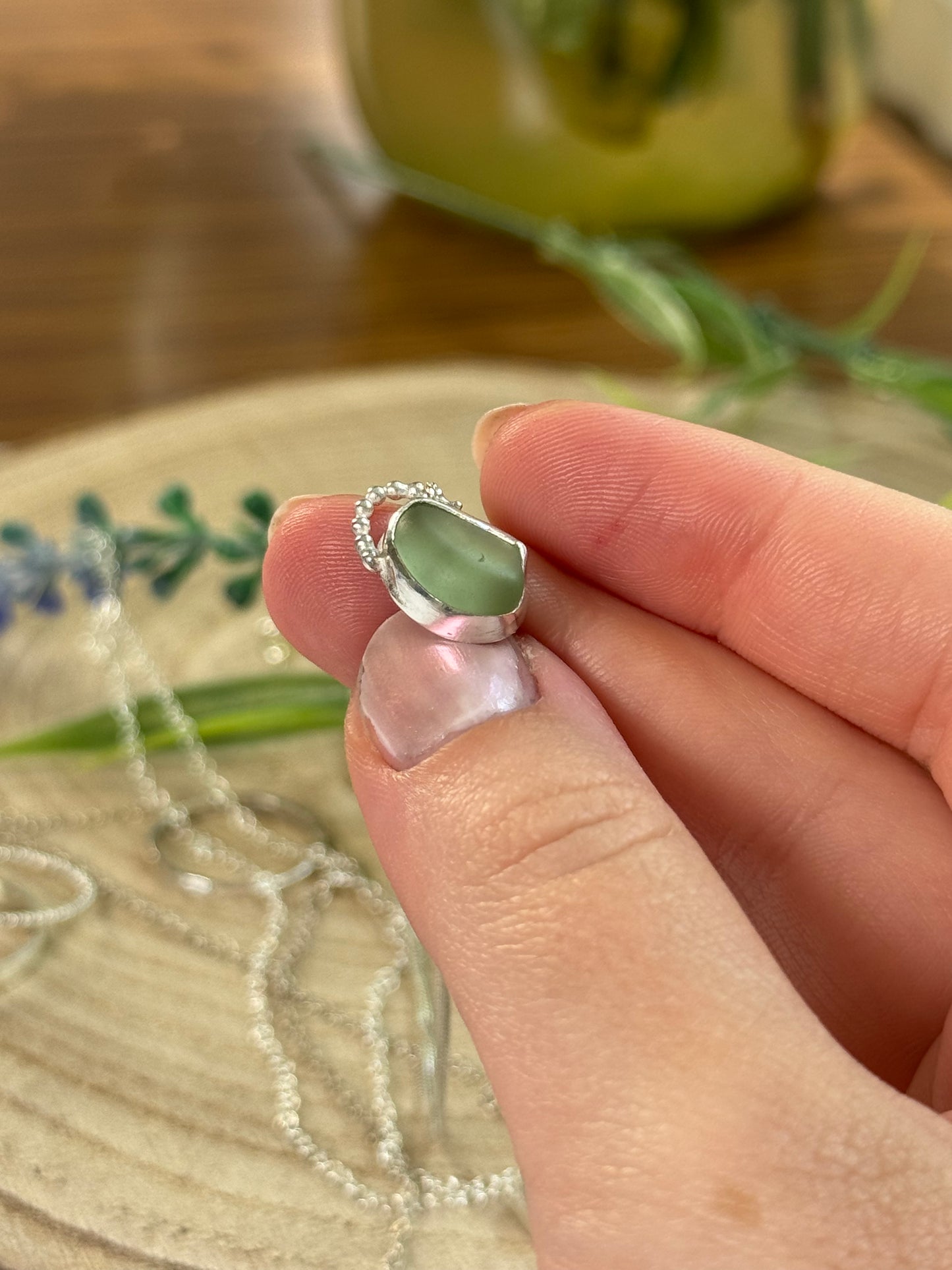 Small Sea Glass Necklace Workshop