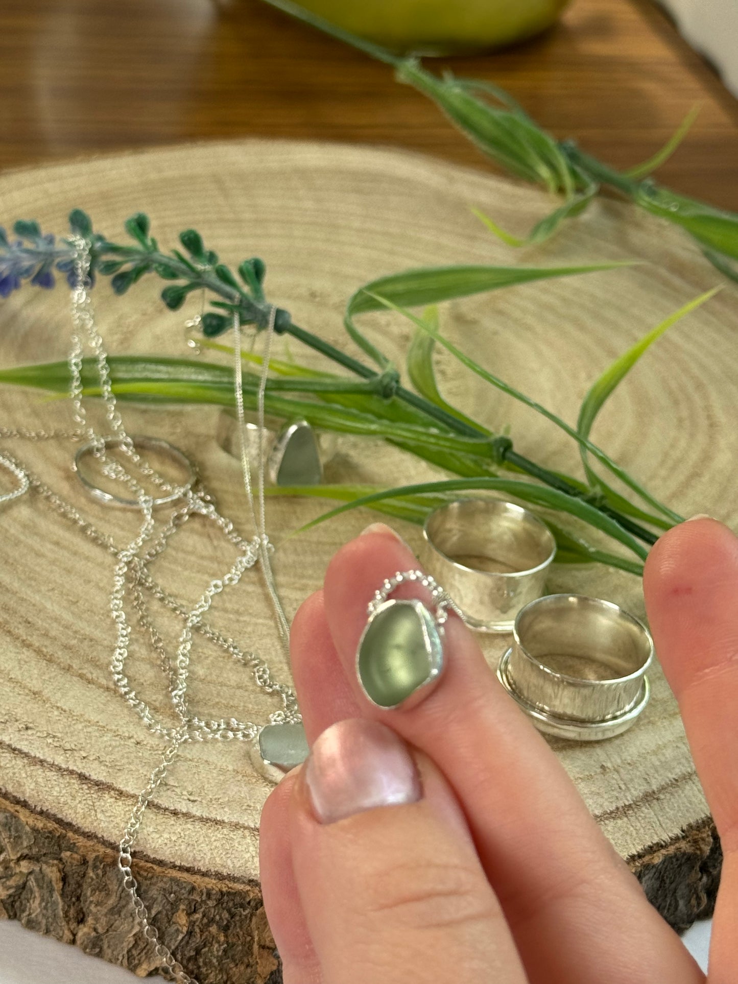 Small Sea Glass Necklace Workshop