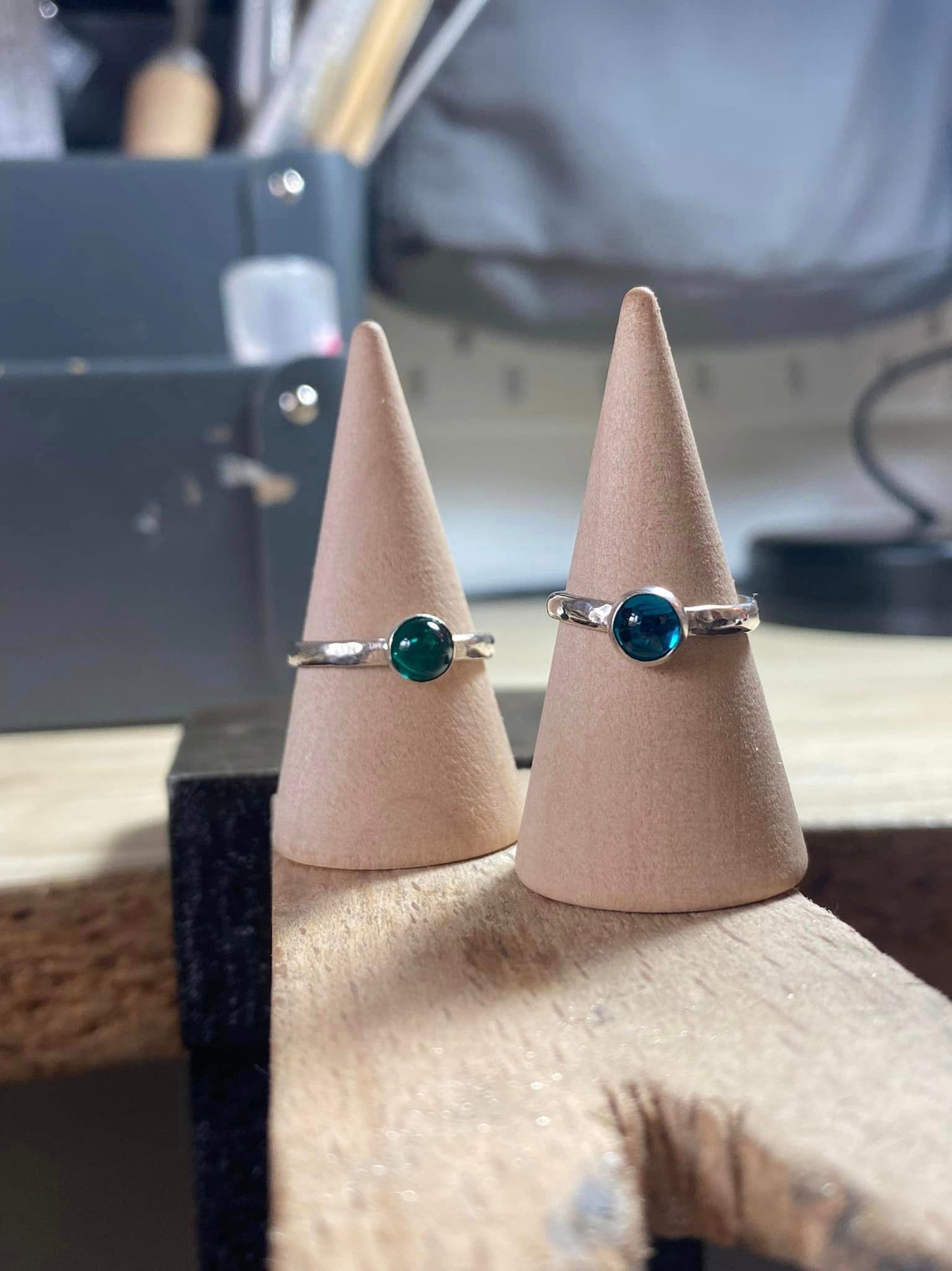 Children's Silver Gemstone Ring Workshop