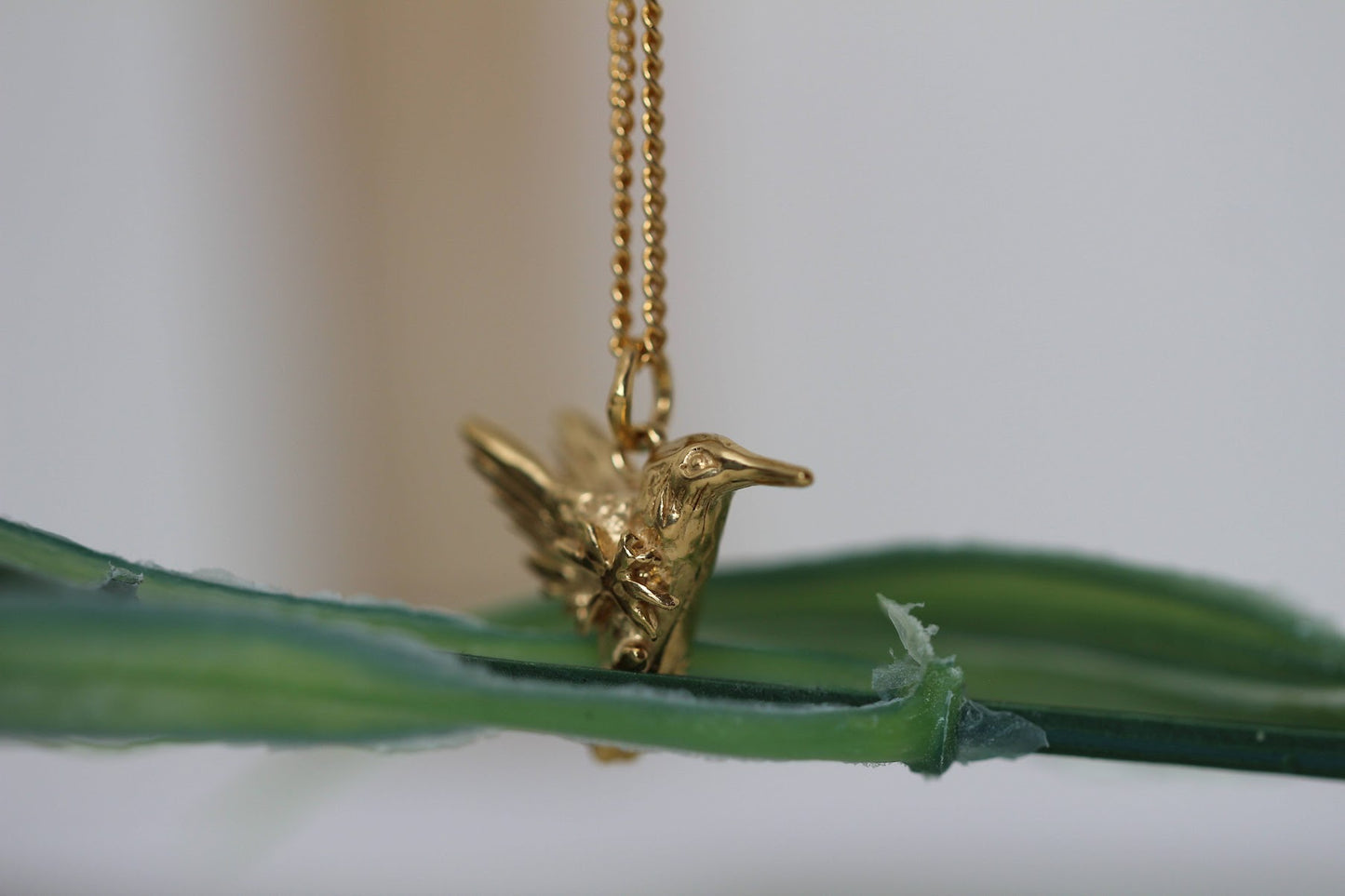 HummingBird With Dragonfly Necklace
