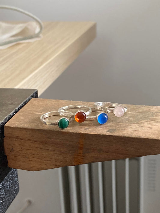Children's Silver Gemstone Ring Workshop