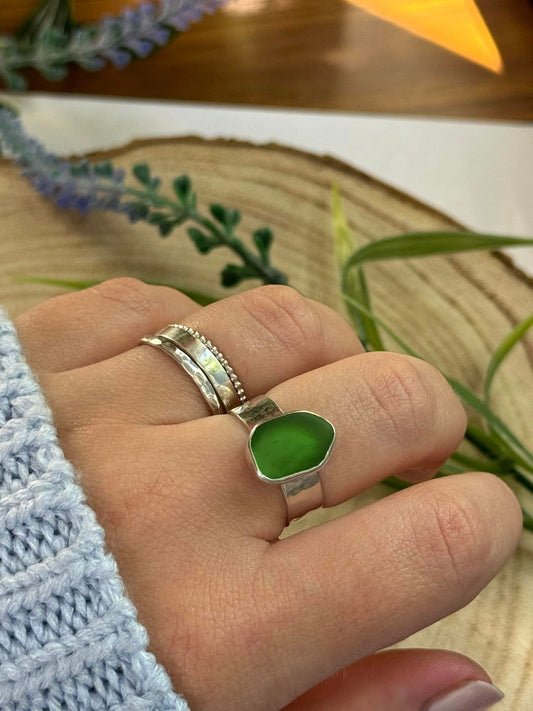 Chunky Sea Glass Ring Workshop
