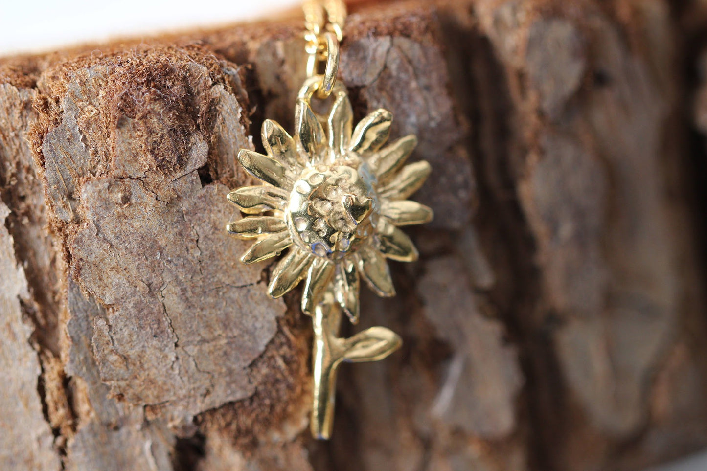 Sunflower Necklace